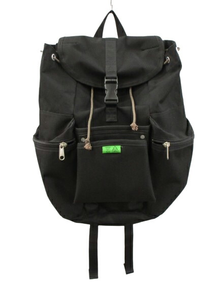 【中古】ボーイ PORTER 単位労働組合 背嚢 UNION  RUCKSACK 黒いこと 黒 うしろ側容器に並べる かばん 御徒面子 鞄 メンズ 【ベクター 古着】 260508
