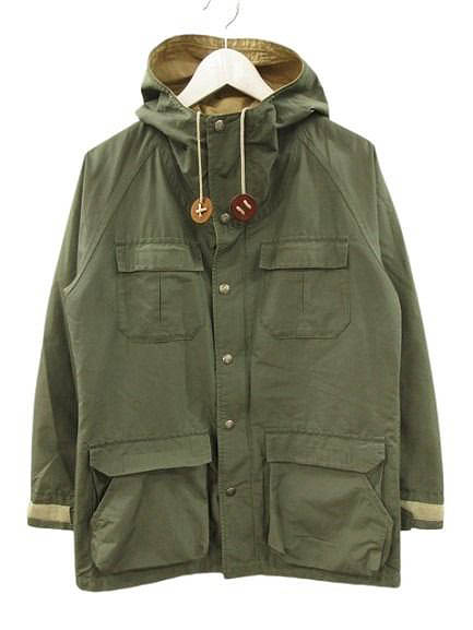 【中古】シェラデザイン SIERRA DESIGNS USA製 お山パーカー 60/40はりつけ台 サルヴィア S 上衣 アウトドア メンズ 【ベクター 古着】 260511