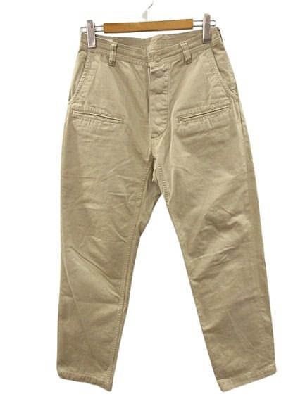 【中古】ササフラス SASSAFRAS Wheel Barrow Pants 41カーキ チノ食パン S ベージュ メンズ 【ベクター 古着】 260511