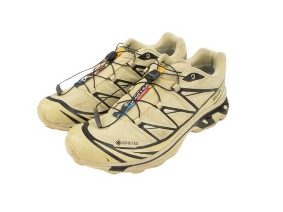 【中古】サロモン Salomon XT-6 GTX SAFARI ゴアテックス ローカットスニーカー ベージュ 28.0珊 メンズ 【ベクター 古着】 260530