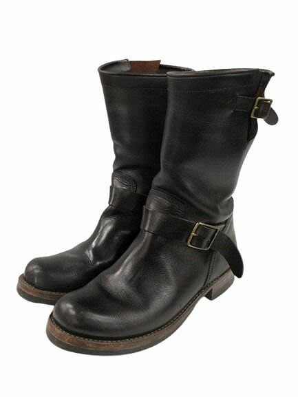【中古】グラッドハンド GLAD HAND＆CO. 科学技術者ブーツ 8 黒 黒いこと 本革 メンズ 【ベクター 古着】 260602
