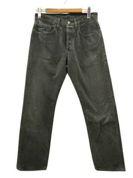 【中古】リーヴァイズジーンズ Levi\u0027s 00s 501 ジーンズズボン下 黒いこと デニム 03501-06 薄墨色 W32 メンズ 【ベクター 古着】 260603