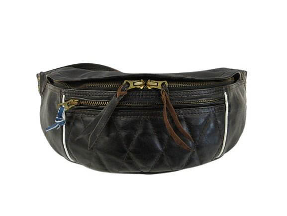 【中古】ウエストライド WESTRIDE ホースハイド ライディングウエストバッグ ボディバッグ ブラック 馬革 メンズ レディース 【ベクトル 古着】 260618｜ブランド古着の買取販売ベクトル