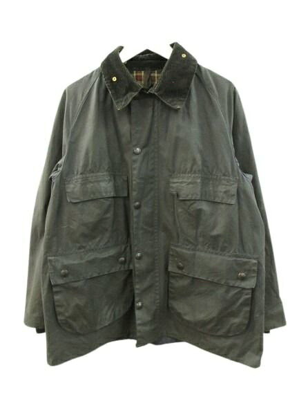 【中古】バブアー Barbour 90s ビデイル BEDALE オイルドジャケット 4ポケット 3ワラント ネイビー 40 メンズ 【ベクトル 古着】 260706｜ブランド古着の買取販売ベクトル