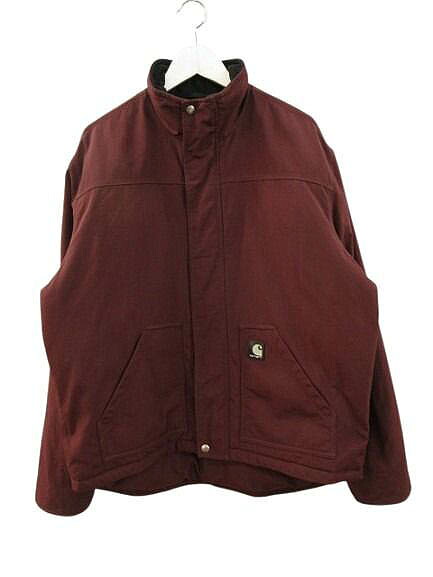 【中古】カーハート carhartt J174 ナイロン 中綿ジャケット ブルゾン バーガンディー メンズ 【ベクトル 古着】 260707|ブランド古着の買取販売ベクトル