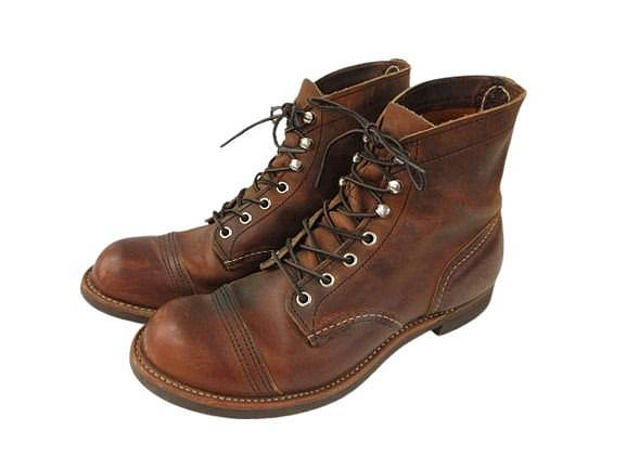 【中古】レッドウィング REDWING 8085 アイアンレンジャー IRON RANGER ワークブーツ 7.5D ブラウン キャップトゥ メンズ 【ベクトル 古着】 260722｜ブランド古着の買取販売ベクトル
