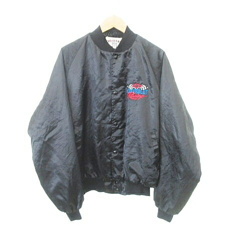 【激レア古着】シボレー レーシングジャケット L 激レア古着】シボレー レーシングジャケット L