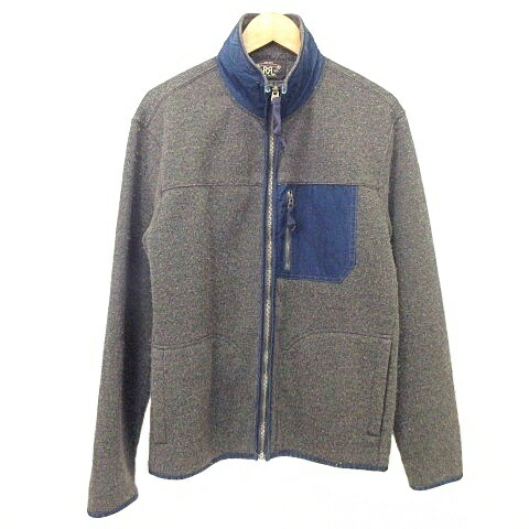 【中古】ダブルアールエル RRL 国内置き目 ジーンズ地うつり変わり 上衣 上衣 薄墨色 インディゴ ラルフローレン A0127 メンズ 【ベクター 古着】 260127