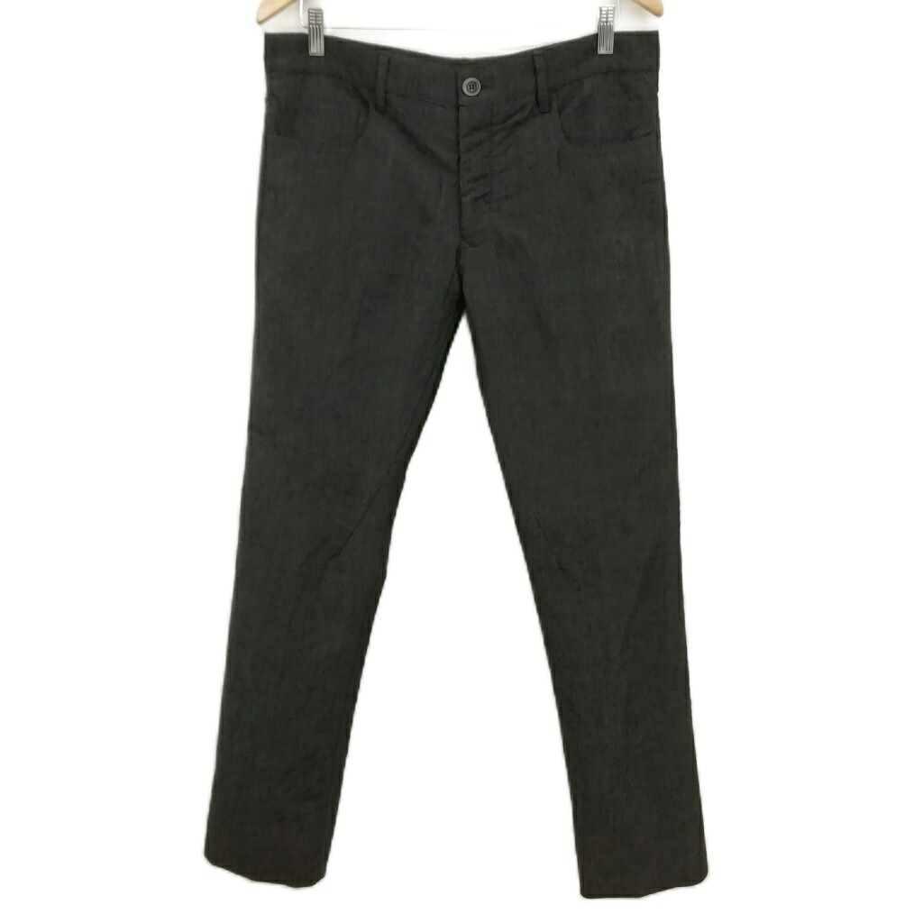 【中古】リックオウエンス Rick Owens OLMAR and MIRTA オルマー\u0026マリータ RU2353 モヘア 羊毛 トラウザー ズボン下 美品 M 濃灰色 メンズ 【ベクター 古着】 260120