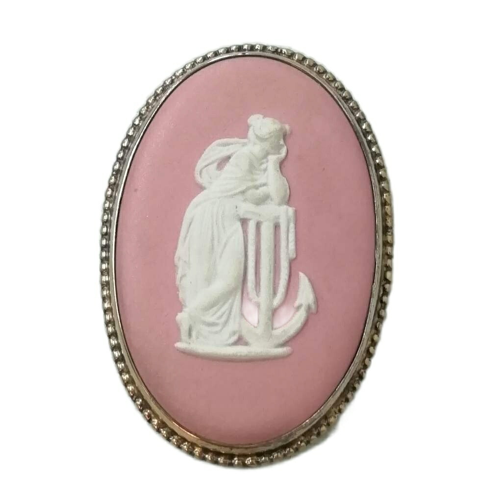 楽天市場】Wedgwood ウェッジウッド ジャスパー ブローチ 兼
