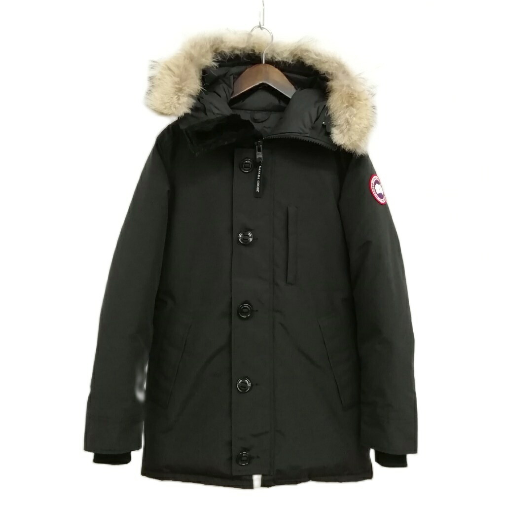 【中古】カナダグース CANADA GOOSE 3438JM Jasper Parka ジャスパー パーカー 落ちこむ 上衣 美品 S 黒いこと メンズ 【ベクター 古着】 260413