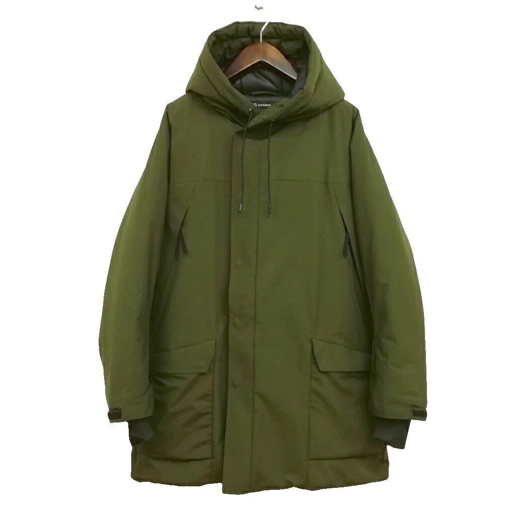 【中古】ジュンハシモト junhashimoto HIGH PERFORMANCE JACKET 中綿 フーデット ジャケット 美品 M オリーブ メンズ 【ベクトル 古着】 260508｜ブランド古着の買取販売ベクトル