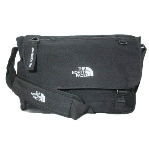 【中古】ザノースフェイス THE NORTH FACE WHITE LABEL 美品 飛脚屋御徒面子 ショルダーバッグ 曲がった掛け 鞄 ロゴタイプ刺? ONE 黒 黒いこと NN2PP00N ユニ一発やる /X メンズ レディース 【ベクター 古着】 260522
