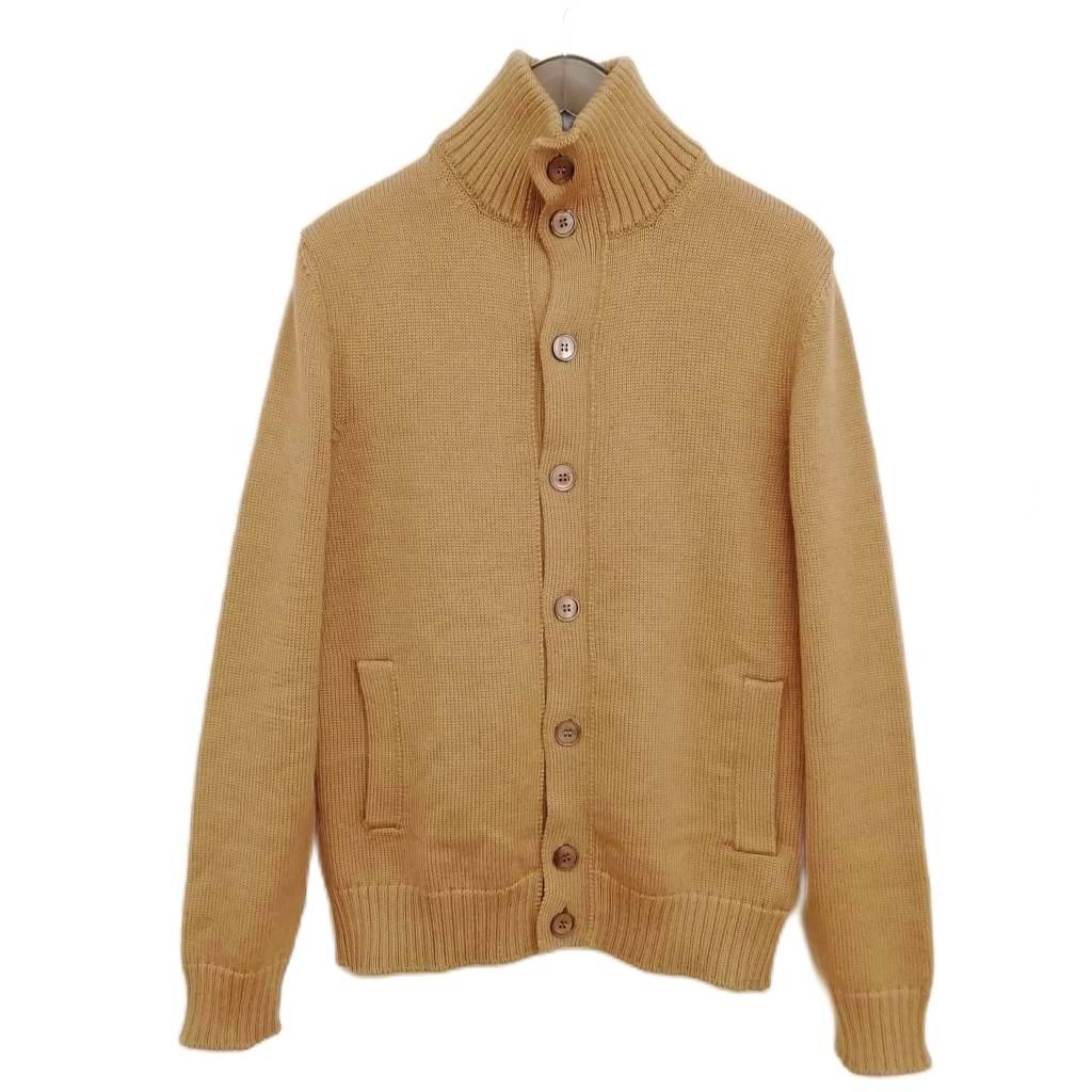 【中古】ザノーネ ZANONE CHIOTO KYOTO 照明ランプ色つや 編み物 プルオーバー ジレー 50 駱駝系 メンズ 【ベクター 古着】 260518