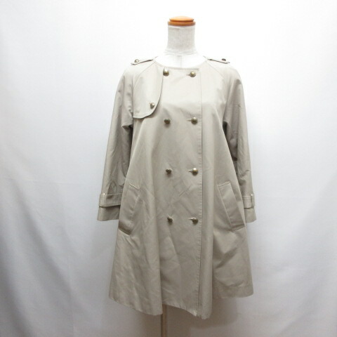 楽天市場】ルールロジェット leur logette シルク混花柄コート 1【中古