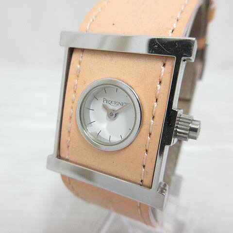 楽天市場】ペキニエ PEQUIGNET レディース 腕時計 白 ホワイト