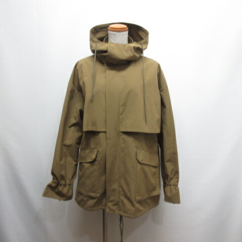 【中古】ヴァシュモン VACHEMENT 美品 山岳パーカー 上衣 F キャメルブラウン 上衣 ダブルジップ レディース 【ベクター 古着】 260406