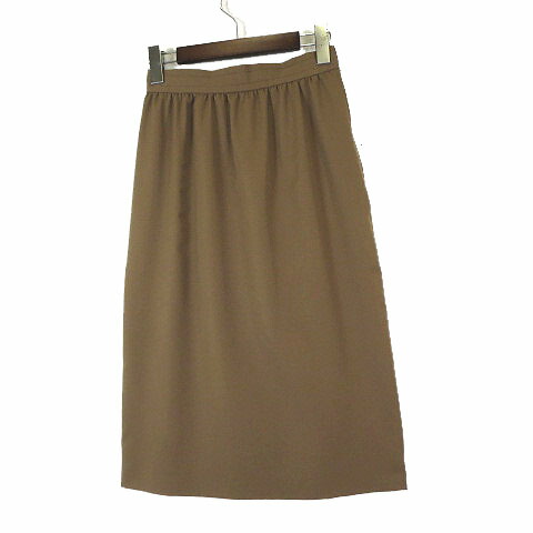 GLAMOUR by GIVENCHY ジバンシー ウールスカートスーツ セットアップ レディーススーツ イエロー 未使用品 44号 ブランド ファッション 古着 GIVENCHY GLAMOUR ジバンシー グラマー 90s カシミヤ