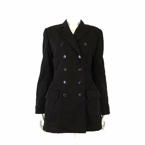 GAULTIER エナメル トレンチ スプリング コート ブラック レディース GAULTIER エナメル トレンチ スプリング コート ブラック レディース