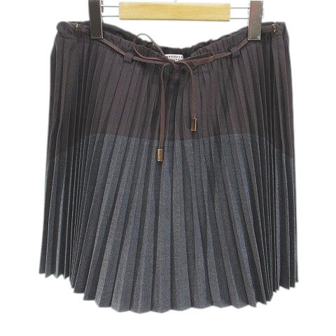 ブルネロクチネリ プリーツスカート 美品 エレガント送料無料 楽天市場】【中古】BRUNELLO ブルネロクチネリ ウール×ナイロン タック