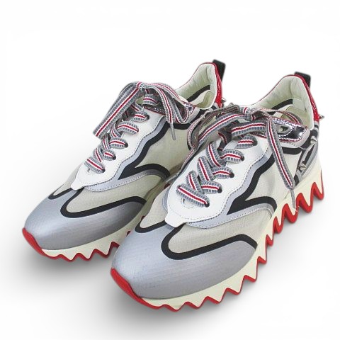 【中古】クリスチャンルブタン Christian louboutin 1210788  Sharkina シャーキーナ スニーカー 36 薄墨色  レディース 【ベクター 古着】 251225