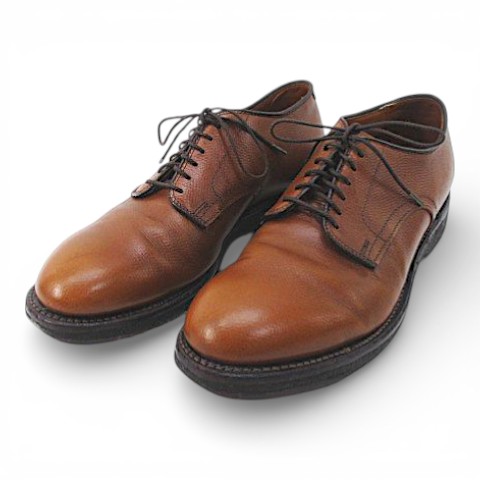 【中古】オールデン ALDEN ビジネスシューズ レースアップシューズ 6.5 ブラウン 茶系 レザー USA製 メンズ 【ベクトル 古着】 260303