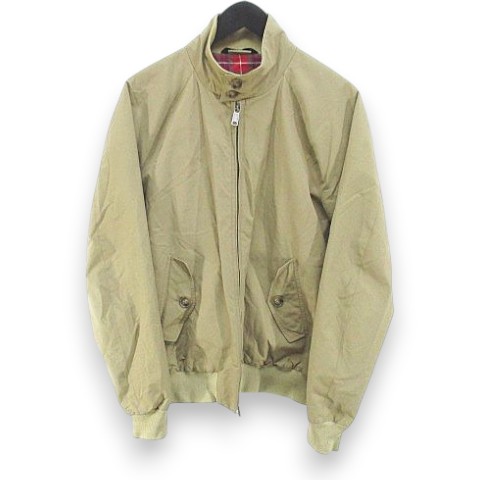 【中古】バラクータ BARACUTA G9ハリントンジャケット 38 ベージュ系 イギリス製 ジップアップ 裏地 ブルゾン メンズ 【ベクトル 古着】 260514|ブランド古着の買取販売ベクトル
