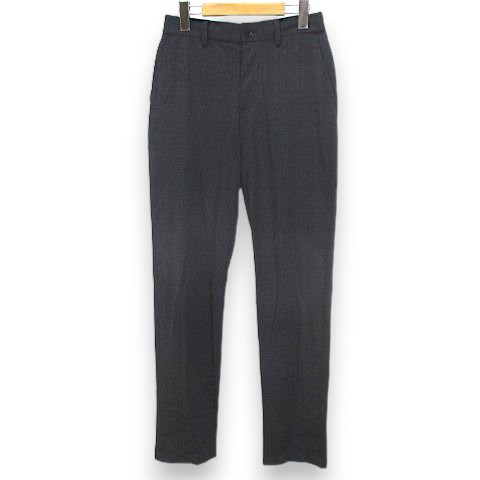 【中古】ブラックレーベルクレストブリッジ BLACK LABEL CRESTBRIDGE 読み合わせる柄 ロング丈 ズボン下 スラックス S 紺系 米国海軍 ジップフライ 伸ばすこと メンズ 【ベクター 古着】 260608