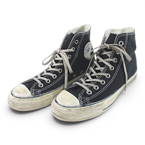 【中古】コンバース CONVERSE バックトゥザフューチャー ALL STAR US MT HI オールスター ハイカットスニーカー 7.5ブラック 黒系 メンズ 【ベクトル 古着】 260718｜ブランド古着の買取販売ベクトル