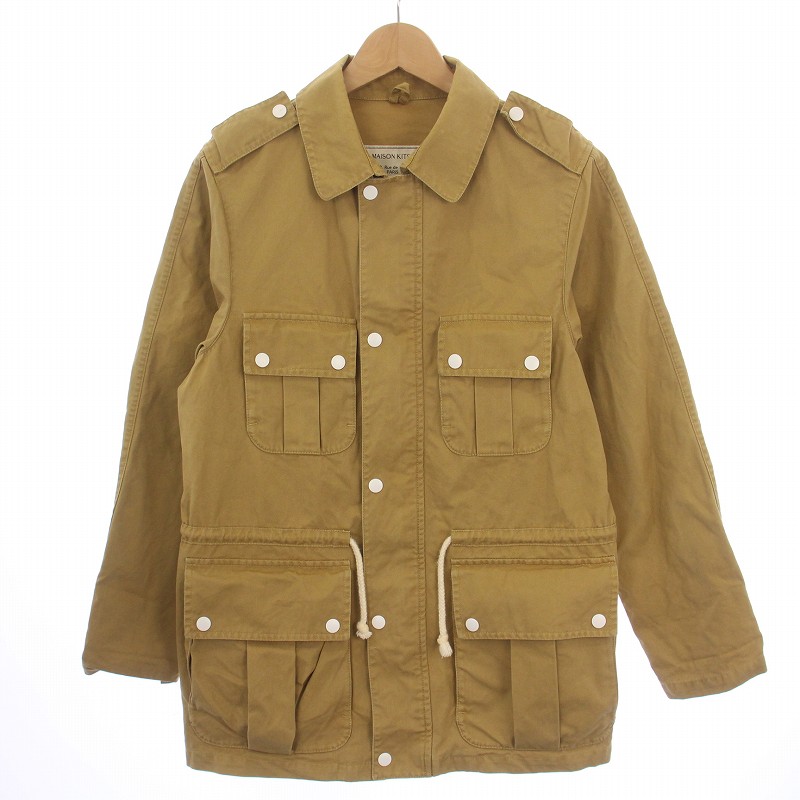 メゾンキツネ　フォックスブラザーズ　ウールジャケット　ネイビー　金ボタン　46 楽天市場】極美品□MAISON KITSUNE/メゾンキツネ フォックス