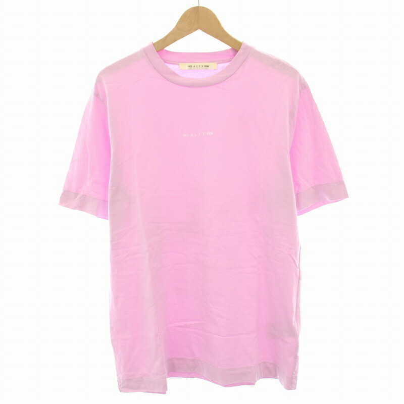 ALYX トリートメントナイトメアTシャツ ピンク 1017 ALYX 9SM | TREATED NIGHTMARE S/S T-SHIRT SOFT PINK | L