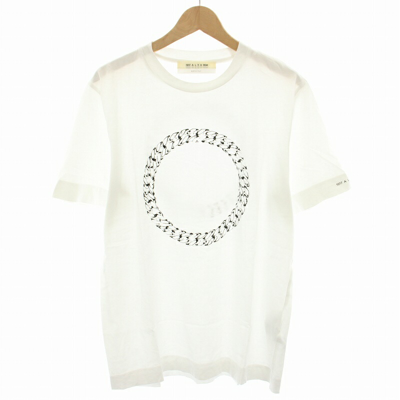 【ALYX】ロゴプリント 半袖Tシャツ ホワイト 楽天市場】1017 ALYX 9SM アリクス ロゴプリントTシャツ