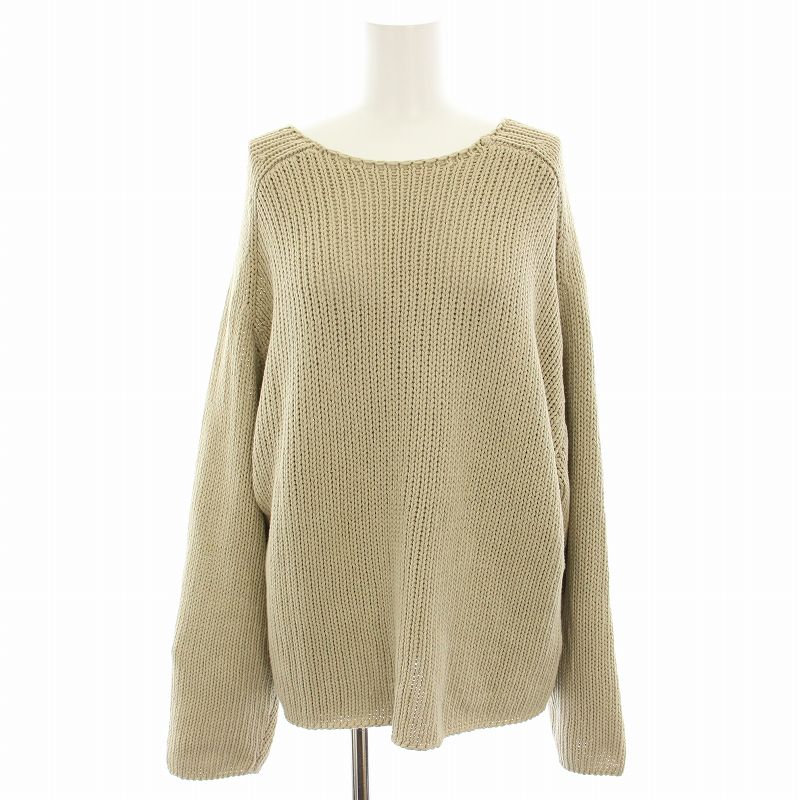 Plage - Plage プラージュ 24AW AILOR COLLAR RIB プルオーバーリブニットセーター 24080922821230 ブラウン系 F 追加》TAILOR COLLAR RIB プルオーバー（ニット／セーター