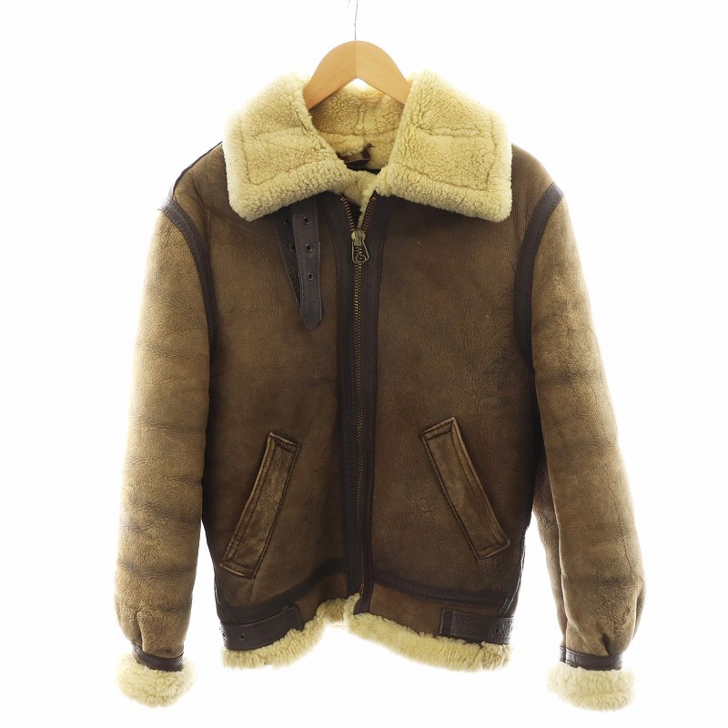 楽天市場】ショット B-3 ムートンジャケット【中古】【メンズ