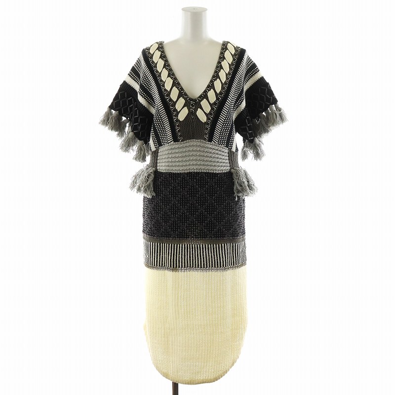 楽天市場】【中古】マメクロゴウチ Mame Kurogouchi 20SS ジャガード