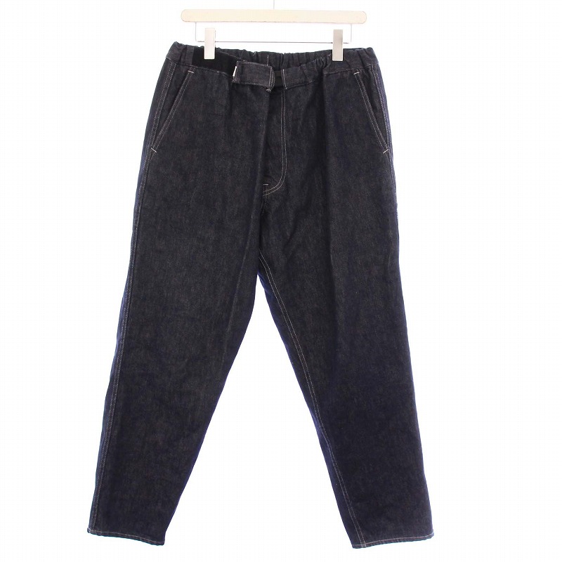 Graphpaper 20SS ベルテッドデニムパンツ ワイド Graphpaper(グラフペーパー)】大人気のベルテッドデニムシリーズ