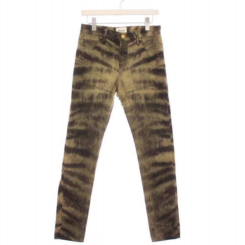 FEAR OF GOD フィアオブゴッド フェード加工 テーパードパンツ