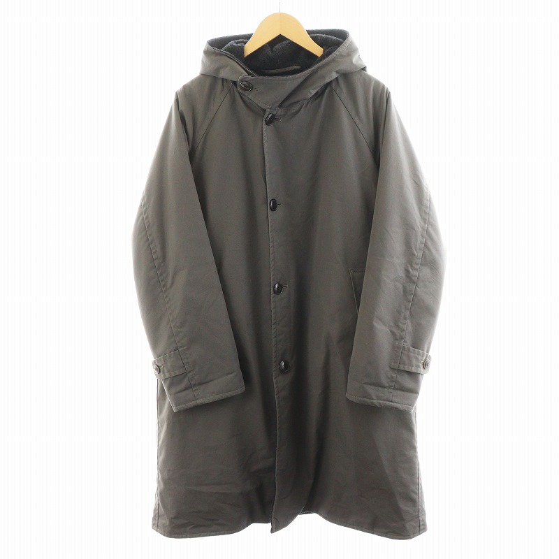 COMOLI 19AW W／C／P フーデッドコート サイズ2 COMOLI 19AW W／C／P フーデッドコート サイズ2 - メルカリ