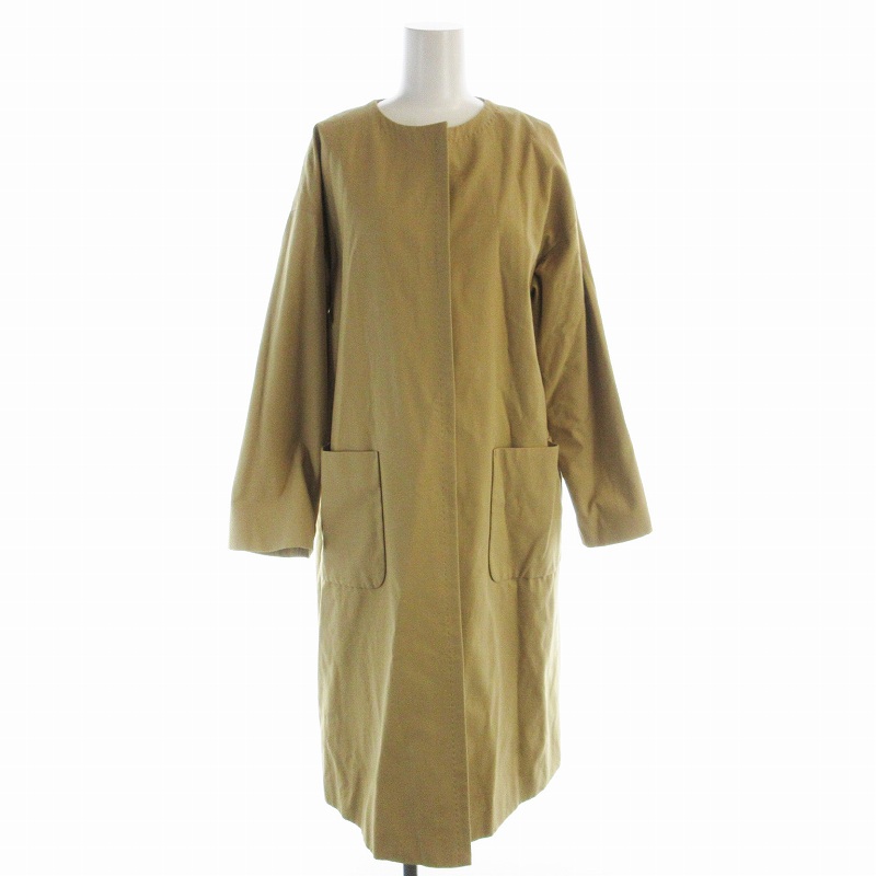 【新品未使用】⭐️マンナ manna⭐️鹿子編みニットコート⭐️ベージュ⭐️日本製⭐️美品 Manna ニットチェスターコート | milco tiger*diary