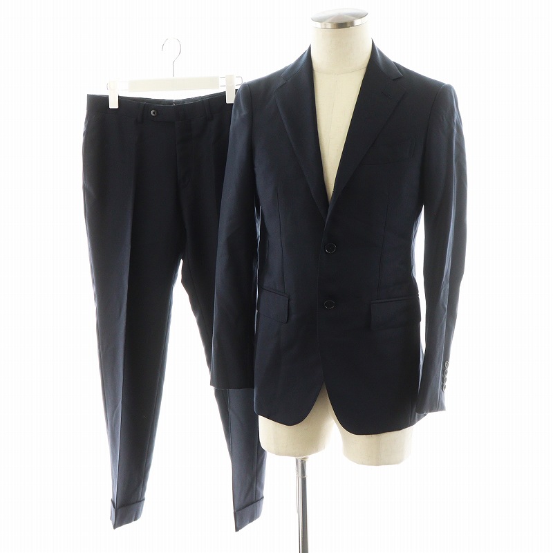 Custom Tailor BEAMS カスタムテーラービームス ジャケット 44 グレー 春夏生地 伊CANONICO社生地 2018年 ビームスエフ購入 中古ビームス BEAMS カスタムテーラー Custom Tailor スーツ