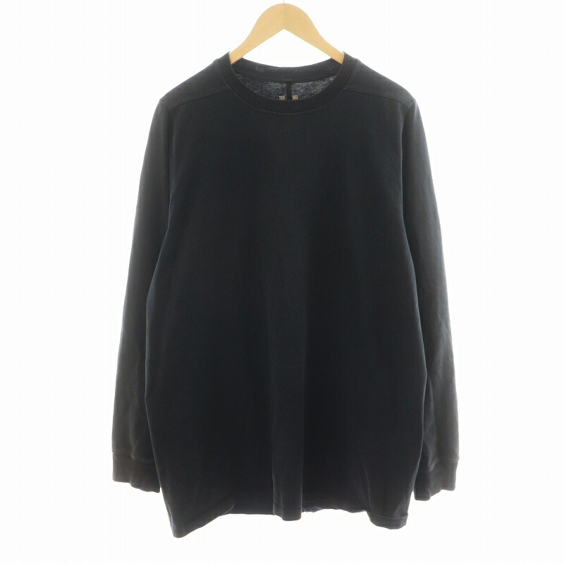 RICK owens drkshdw リックオウエンス ブラック ロンT 美品 RICK OWENS DRKSHDW - 【25SS】ジャンボ ロングスリーブ 長袖 T