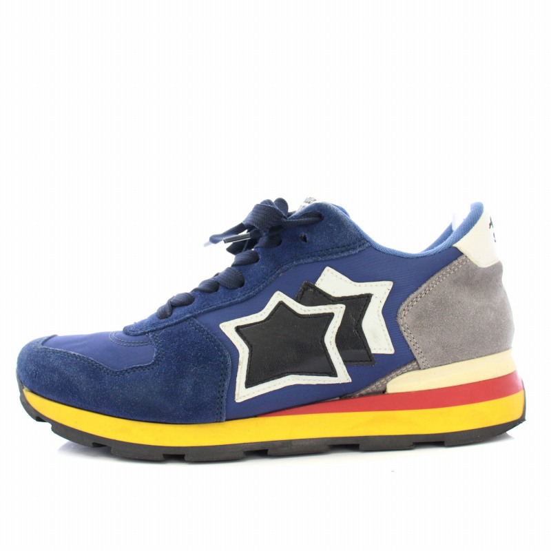 Atlantic STARS 水色ラメ×白 37 nail
