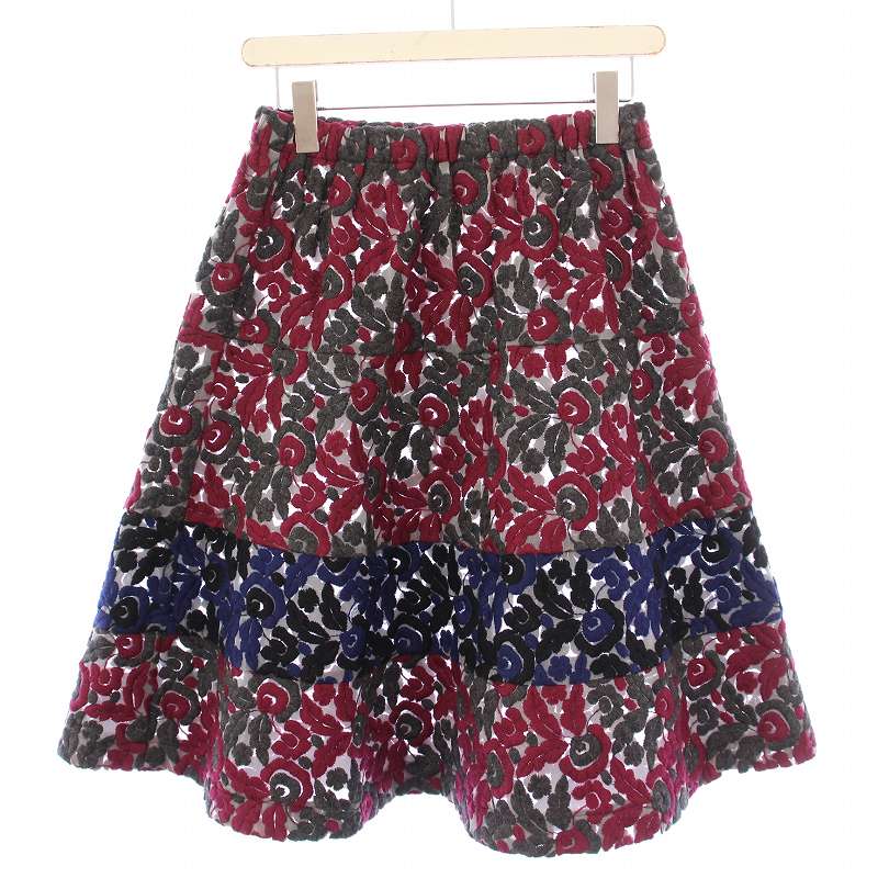 tricot COMME des GARCONS フレアスカート AD2015 TRICOT COMME des GARCONS/トリココムデギャルソン】フリル