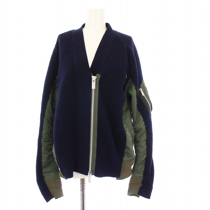 sacai luck サカイラック　ナイロンフレアブルゾン　サイズ2 楽天市場】sacai サカイ 【新品◇20年製◇定価106700円】20
