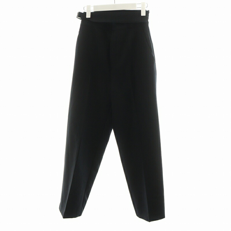 値下げ【新品タグ付き】OHGA スムースフィットパンツ Sサイズ 楽天市場】美品 オーガ OHGA スムースフィットパンツ S/ブラック