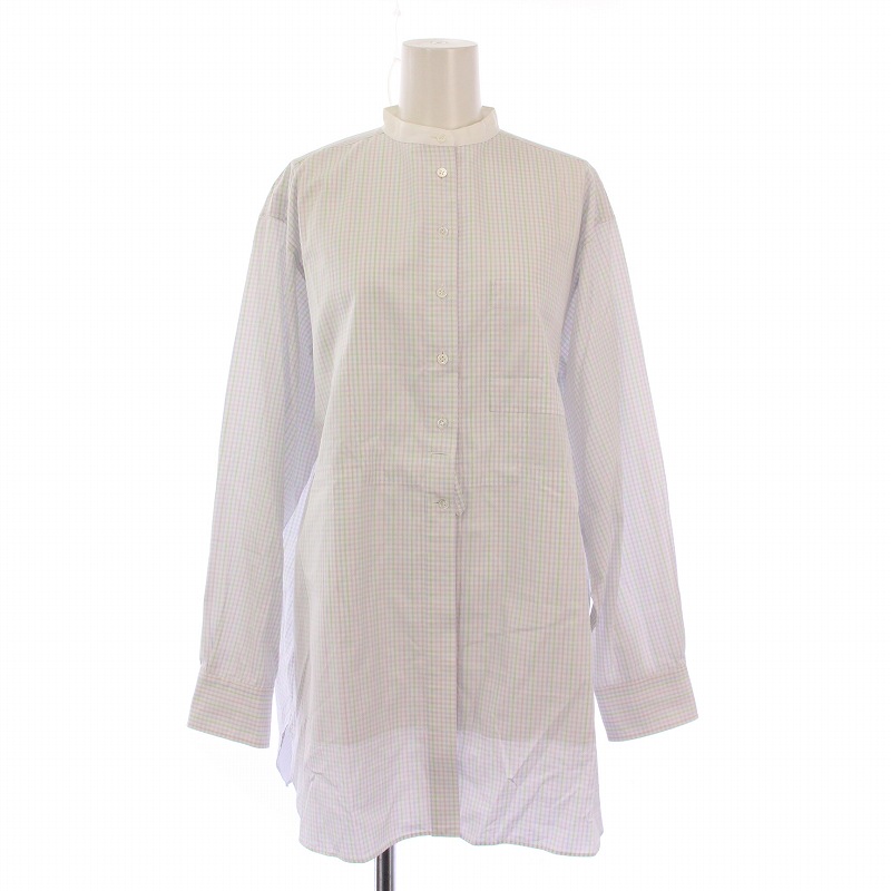 楽天市場】DRAWER ドゥロワー シャツ グリーン系 サイズ:36(S