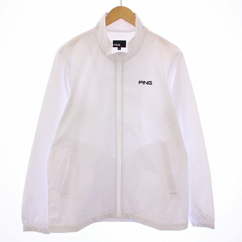 楽天市場】PING ピン ブルゾン ホワイト 白 サイズ:S ニット ブルゾン