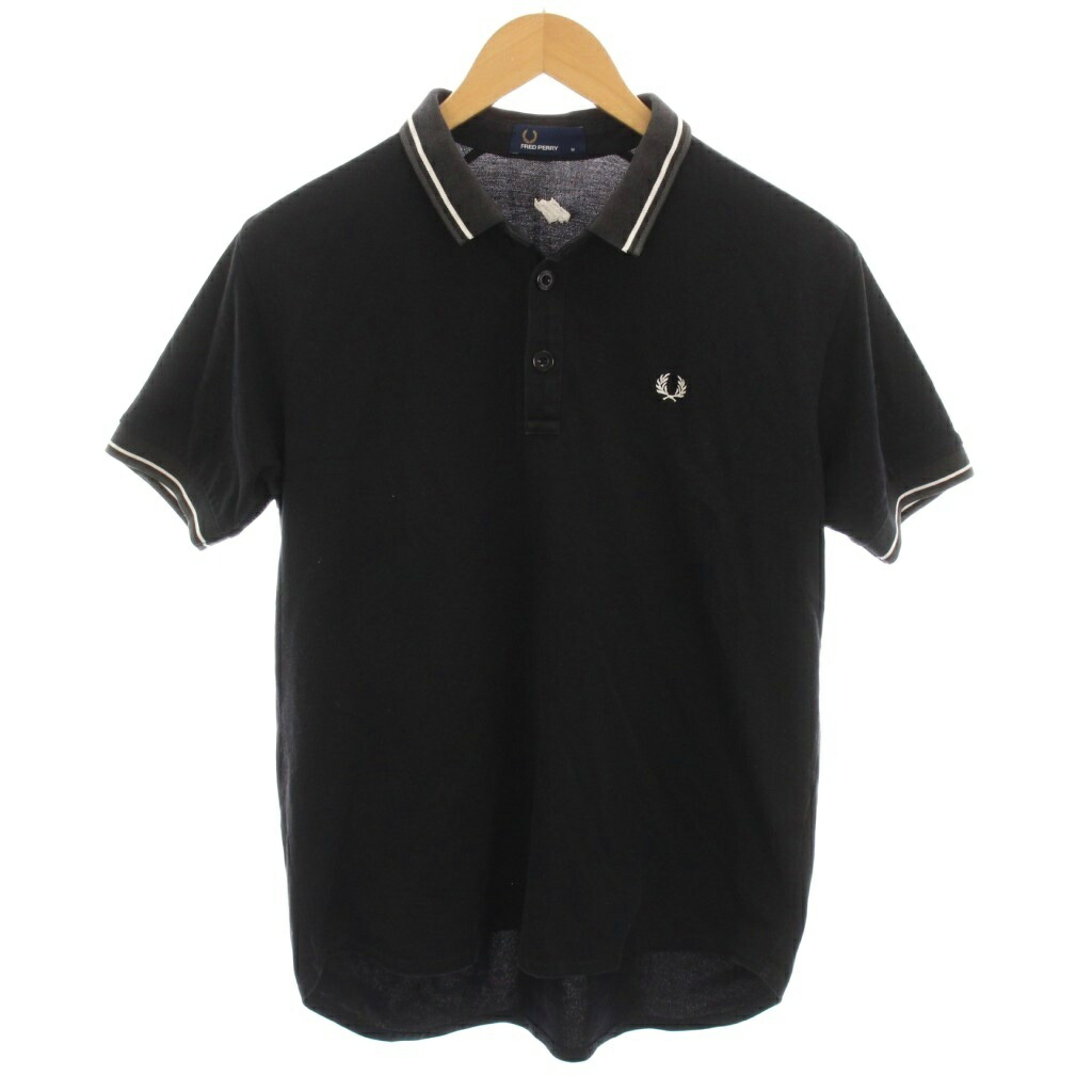 【中古】フレッドペリー FRED PERRY KNIT POLO SHIRT ニットポロシャツ 半袖 ロゴ L ブラック FZ1826 /KH メンズ 楽天市場】【中古】フレッドペリー FRED PERRY KNIT POLO SHIRT ニット