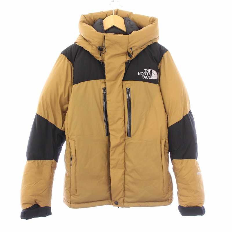 【中古】ザノースフェイス THE NORTH FACE BALTRO LIGHT JACKET バルトロライトジャケット 落ちこむ ナイロン アウター 遊撃手丈 ボンネット ロゴタイプ 刺しゅう M 茶 赤銅色 黒 黒いこと ND91950 /BB メンズ 【ベクター 古着】 250813