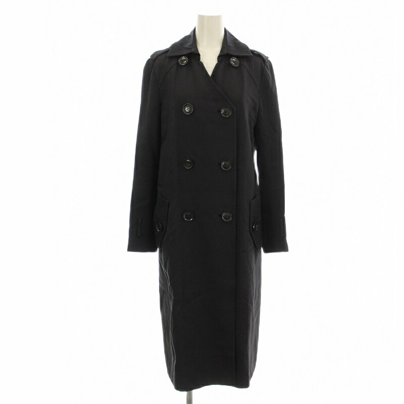 ADORE アドーア／ダッフルコート ブラック サイズ38 ADORE アドーア／ダッフルコート ブラック サイズ38 - メルカリ